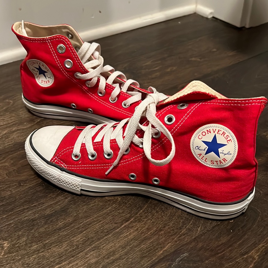Converse Chucks Red Red